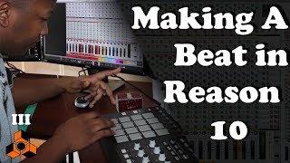 Making A Bell Trap Beat with Reason 10 | With MPD32 and Midi-Controller |But Not Calm