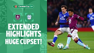 Huge Cupset Burnley V Cardiff City Extended Highlights