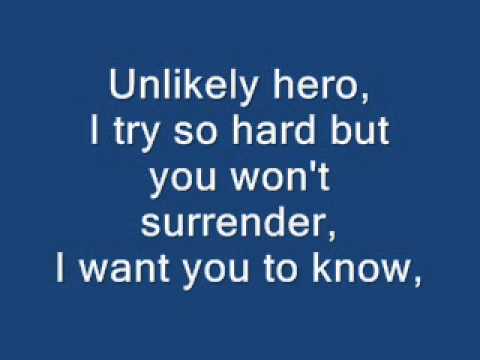 The Hoosiers - Unlikely Hero (With Lyrics)