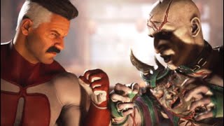 Omni-Man Vs Quan Chi In Mk1 Brutal Dlc Fight, Epic Combos. Who Wins?