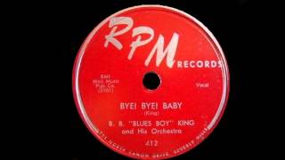 Watch Bb King Bye Bye Baby video