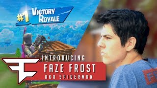 Introducing FaZe Frost AKA Spiderman