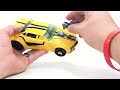 Video Review of the Transformers Prime (RID) Weaponizer: Bumblebee