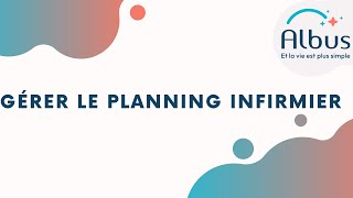 1. Gérer Le Planning Infirmier