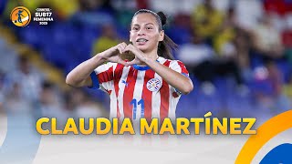 Todos Los Es De Claudia Martínez En La Conmebol Sub17 Femenina