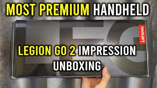 My Most Premium Handheld So Far - Legion Go 2 First Impression Unboxing