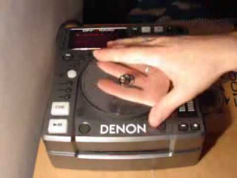 Denon DN-S1000 Slipmat change