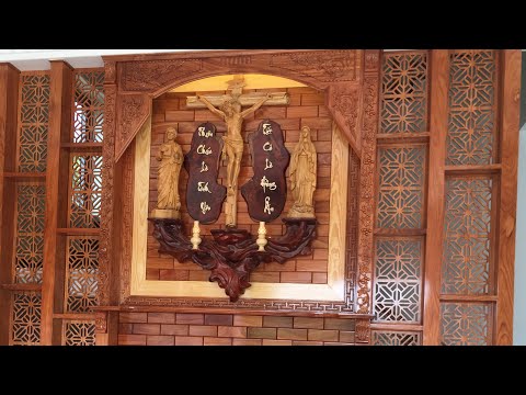 vách ngăn cầu thang đẹp ,vách ngăn liền bàn thờ qúa đẹp