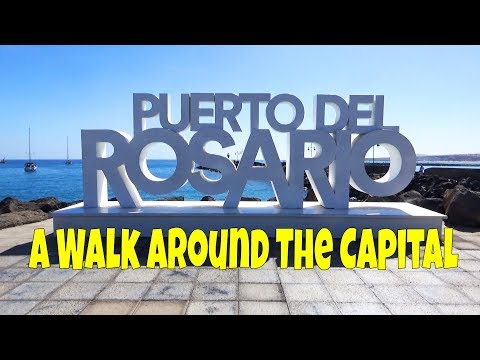 A walk around Puerto del Rosario, the capital of Fuerteventura