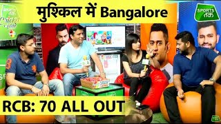 Chennai vs Bangalore, IPL 2019 Mid Match Show Bangalore Collapse Sensationally as Bhajji Picks Up 3