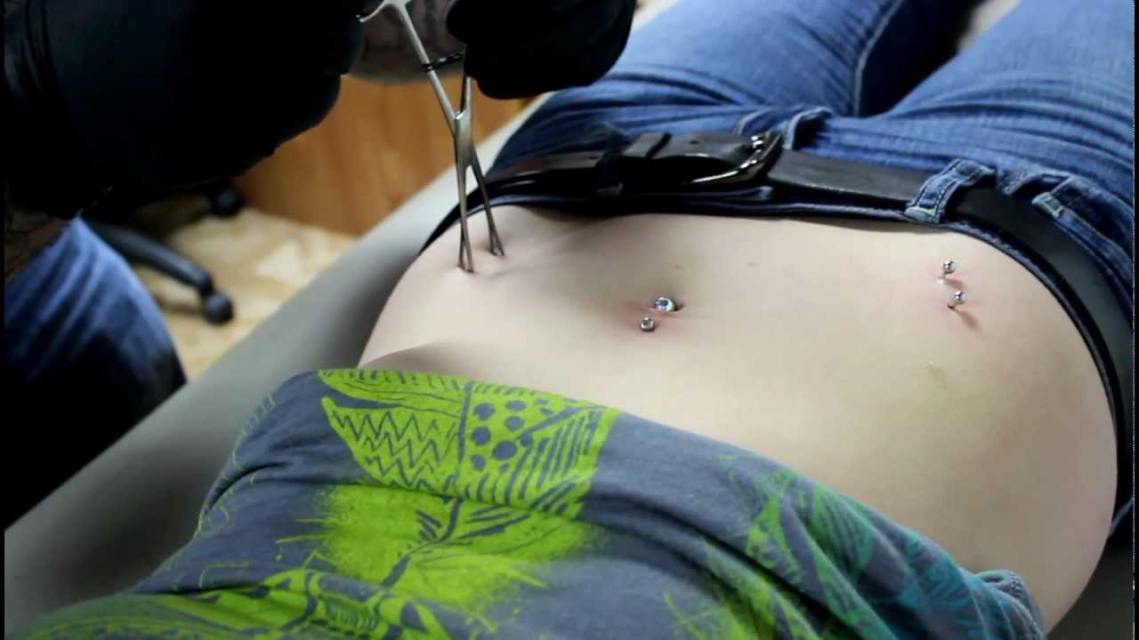 Tiful piercing during