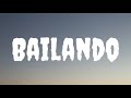 Bailando - Enrique Iglesias (lyrics) feat. Descemer Bueno & Gente De Zona (Español)