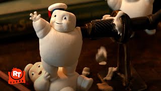 Ghostbusters Frozen Empire 2024 - So Cute Mini Stay Puft Marshmallow Men Scene Movieclips