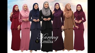 BAJU KURUNG EMILIA by IZZ QOORTA