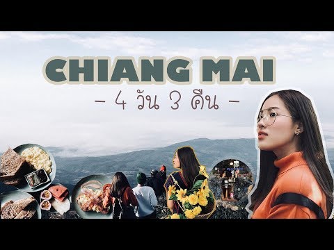 พาเที่ยวเชียงใหม่ นั่งรถไฟ-ดอยอินทนนท์-กิ่วแม่ปาน-ม่อนแจ่ม-นิมมาน l faii chada🌲🌞