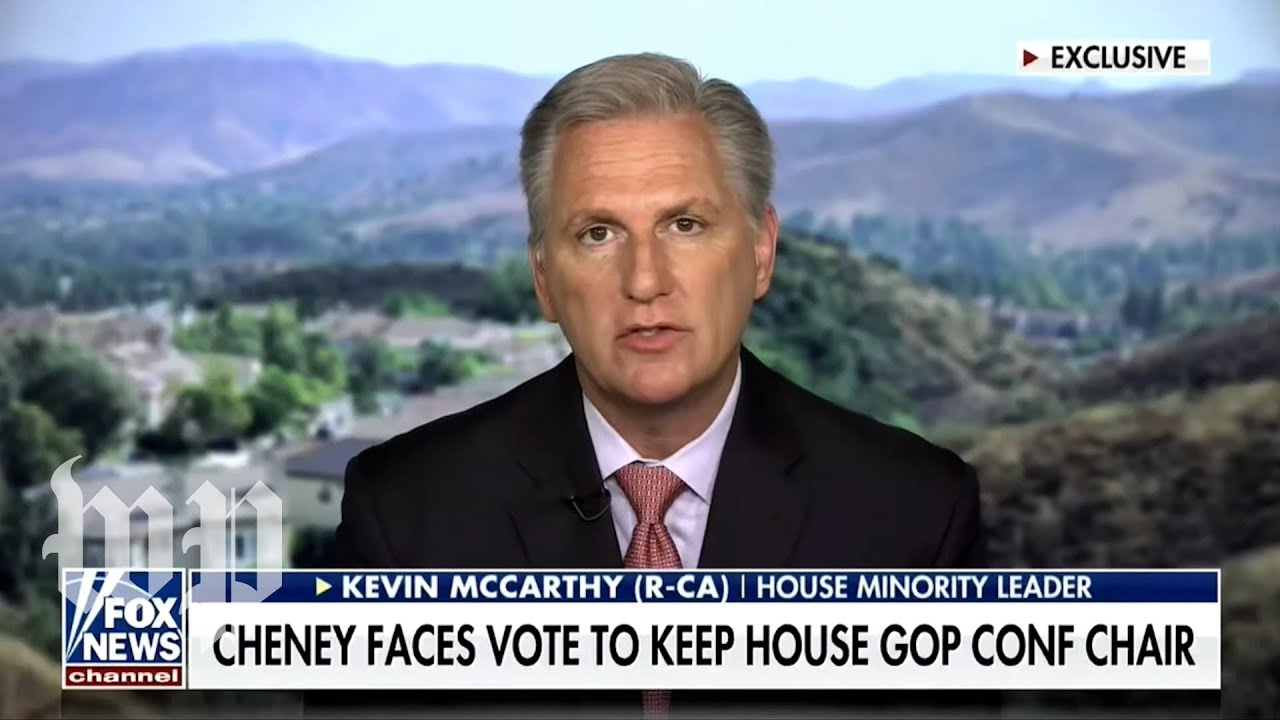 Kevin McCarthy backs Stefanik over Cheney amid GOP leadership fight