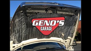 2Nd Gen Dodge Ram Hood Liner Installation - From Genos Garage