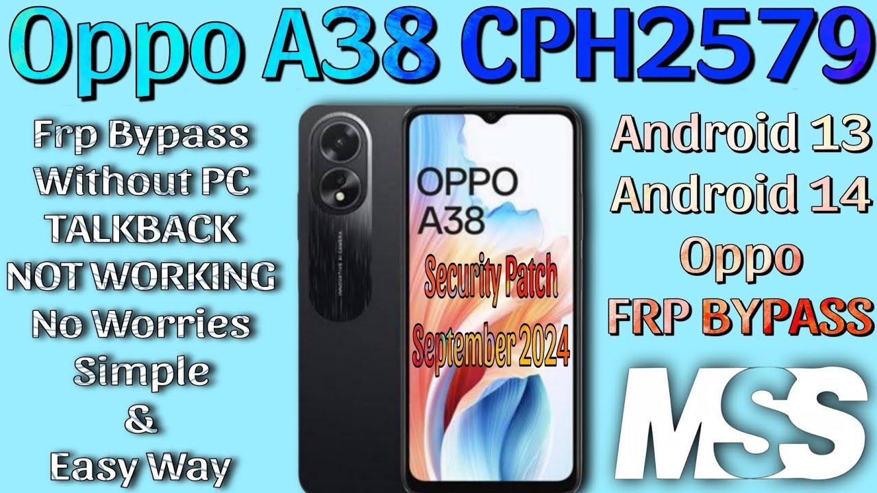oppo A38 Frp Bypass 2024 | Oppo A38 Frp Bypass Android oppo A38 Frp Bypass 2024 | Oppo A38 Frp Bypass Android
