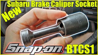 New Subaru Brake Caliper Bracket Bolt Socket Snap-On Btcs1