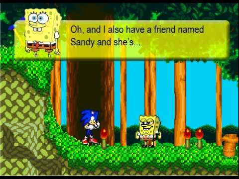 Sonic vs spongebob Sonic vs spongebob