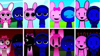 Incredibox Sprunki But Mix Pinki And Jevin In All Different Mods