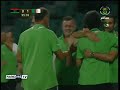 شجار بين اللاعبين في مباراة الجزائر و ليبيا بالمغرب