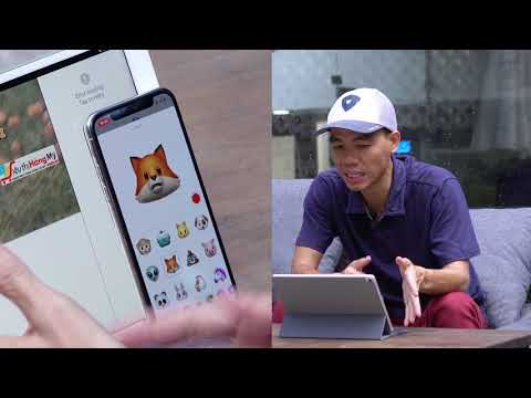 iPhoneX: Dùng Animoji trên gửi tin nhắn, hát karaoke