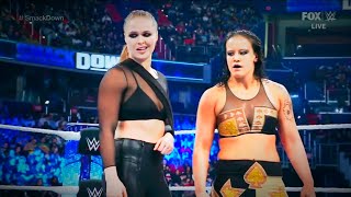 Shayna Baszler W/ Ronda Rousey vs Tegan Nox W/ Natalya: SmackDown, March 3, 2023