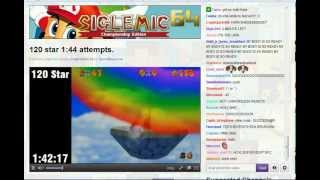Siglemics Chat Super Mario 64 World Record