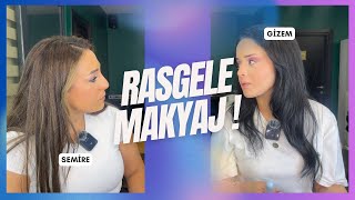Kağıttan Seçtiğimiz Rasgele Makyajı Yapıyoruz