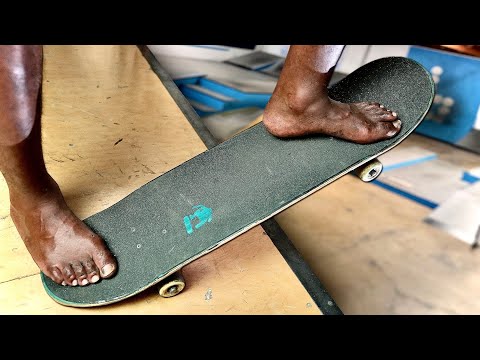 BAREFOOT SKATER vs THE BRAILLE DROP