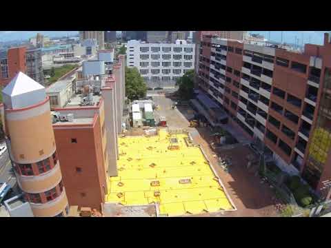 Time Lapse of the construction of the NJITLife Sciences & Engineering Center