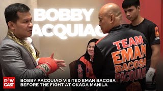 Exclusive Footage: Bobby Pacquiao Visits Eman Bacosa