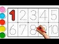 123🌈🌈 counting numbers 123.Learning video for kids. abcd||1234...number and shapes song for Toddlers