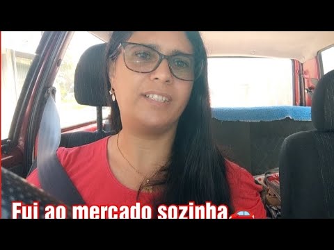 Fui no mercado sozinha