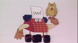 Sesame Street The Typewriter Guy- O For Owl Hq 1975