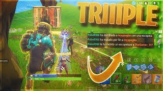 ¡TOMA TRIPLE! DESTROZANDO EN SQUAD - FORTNITE BATTLE ROYALE ¡TOMA TRIPLE! DESTROZANDO EN SQUAD - FORTNITE BATTLE ROYALE