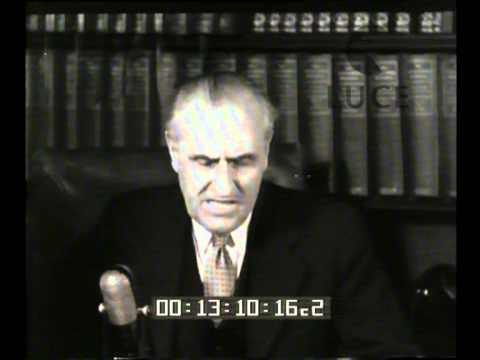 La settimana Incom 00137 del 01/04/1948 Dal nostro inviato speciale in America cerimonia alla casa bianca Descrizione sequenze:ambasciatore d'Italia giunge a...