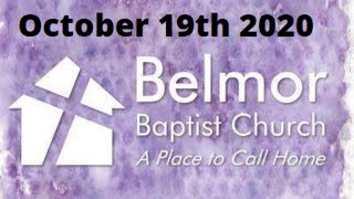 Death in Adam vs Life in Christ - October 19, 2020 - Belmor Baptist Church Sermon