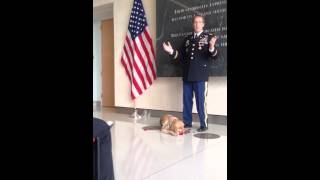 Major Yancy Baer Retires in Style
