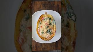 Spinach Tomate Feta Spaghetti Squash