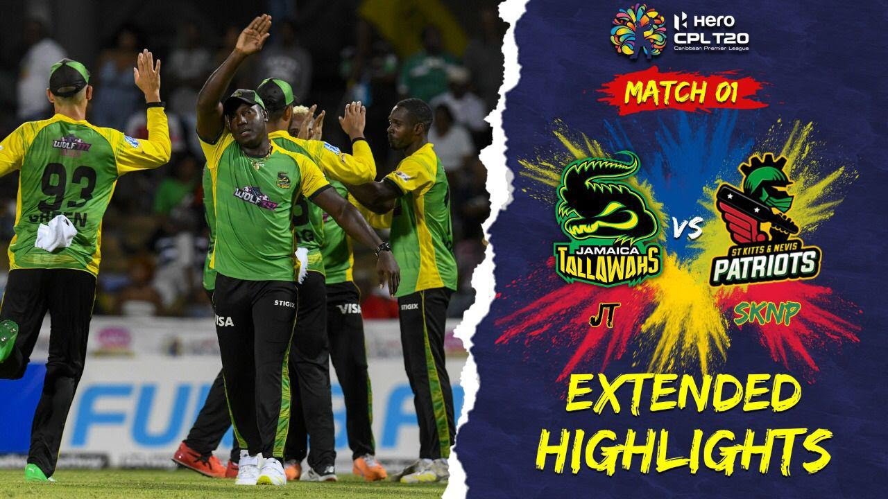 St Kitts and Nevis Patriots vs Jamaica Tallawahs | CPL 2022