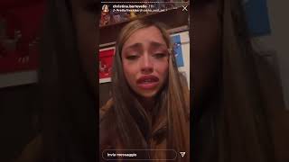 Christina Bertevello Piange Disperatamente