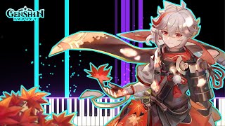 Genshin Impact Story Teaser Ost - The Solitary Pursuit Of Lightning Piano Cover Synthesiaピアノ
