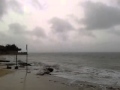 Huracán Sandy impacta en la capital de Jamaica