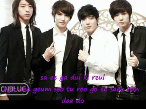 Jung Yong Hwa-For The First Time Love with lyrics(FAN MADE)