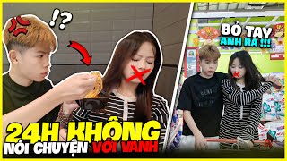 Vlog 24H Quỳnh Anh Troll Không Nói Chuyện Với Vanh Và Cái Kết ???