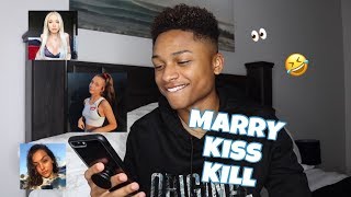I KISSED WHO?! KISS, MARRY, KILL! | Andre Swilley