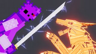 Kurama Naruto Vs Susanoo Sasuke - People Playground 1.22.3