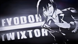 Fyodor 2Nd Manga Twixtor 4K Fyodor Manga Animation Bungo Stray Dogs Edit